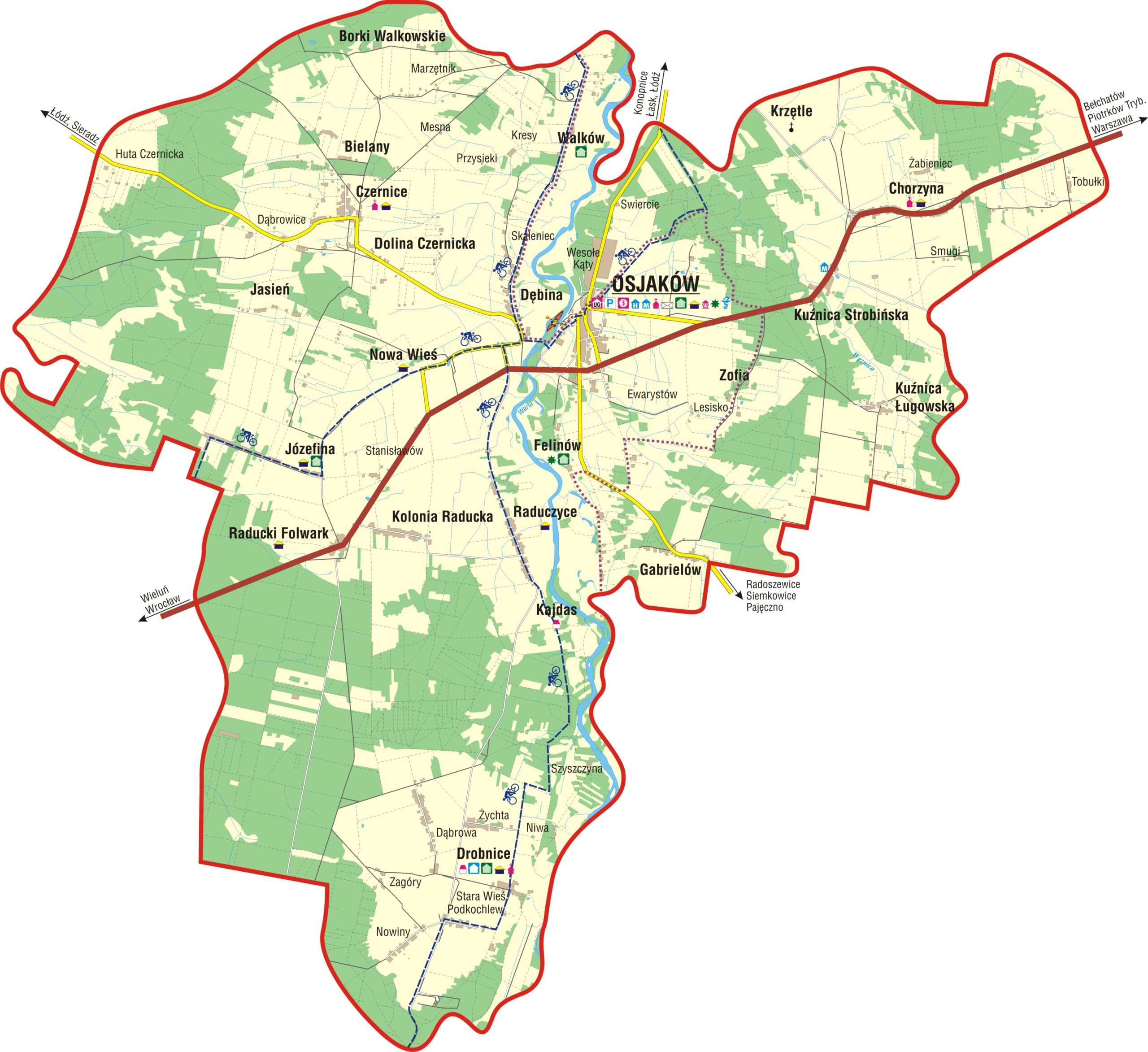 Mapa gminy scaled - Mapa gminy
