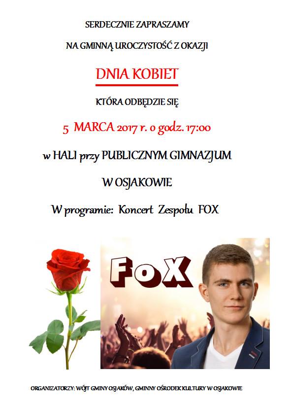 Koncert z okazji Dnia Kobiet w Osjakowie.