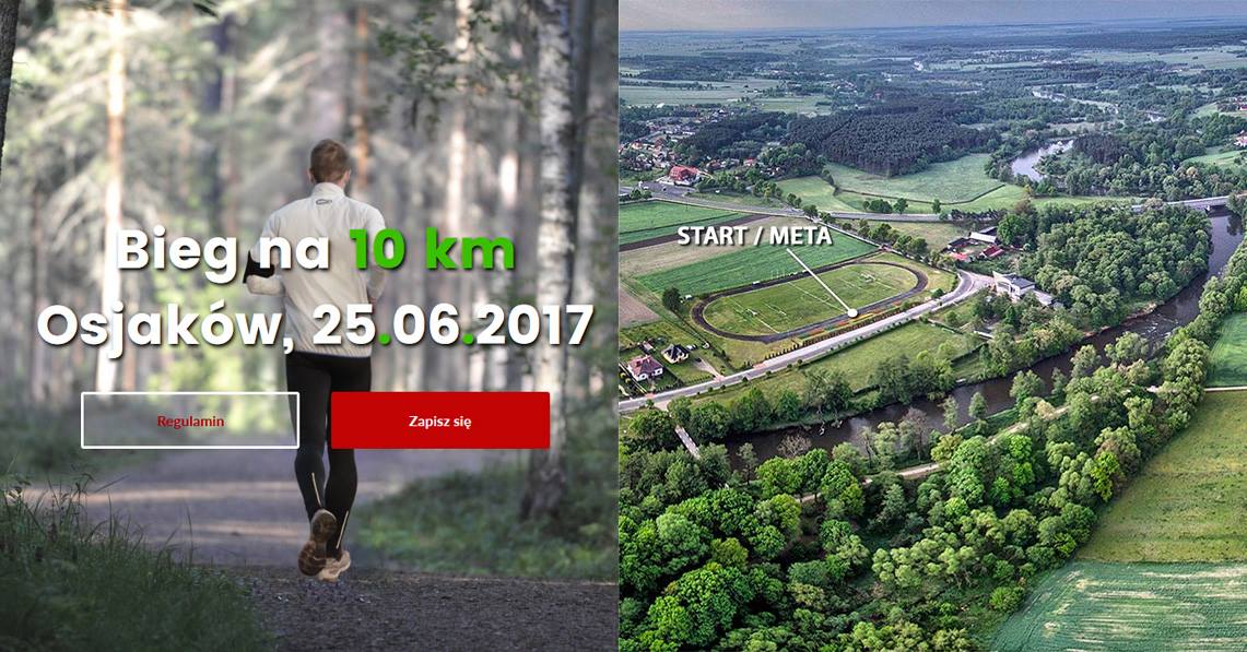 Bieg w Osjakowie na 10 km bez opłaty startowej. Zapisy na stronie: 
 Informacje ...