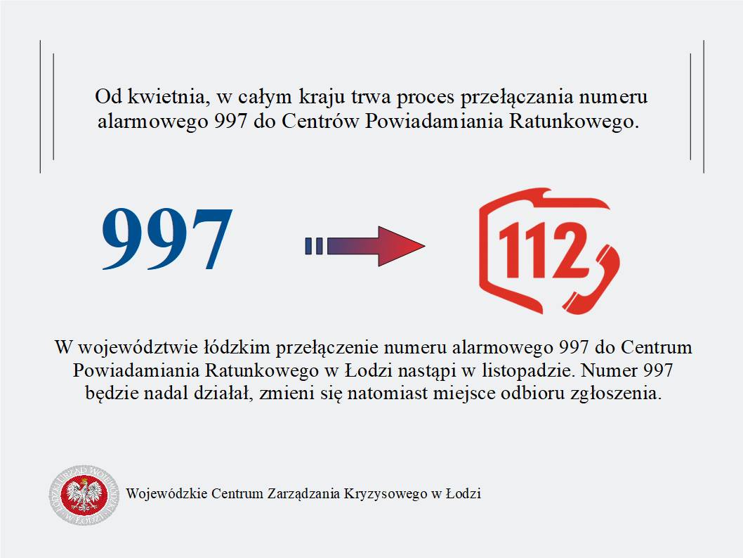 Centrum Powiadamiania Ratunkowego w Łodzi będzie kolejnym ośrodkiem w Polsce, kt...