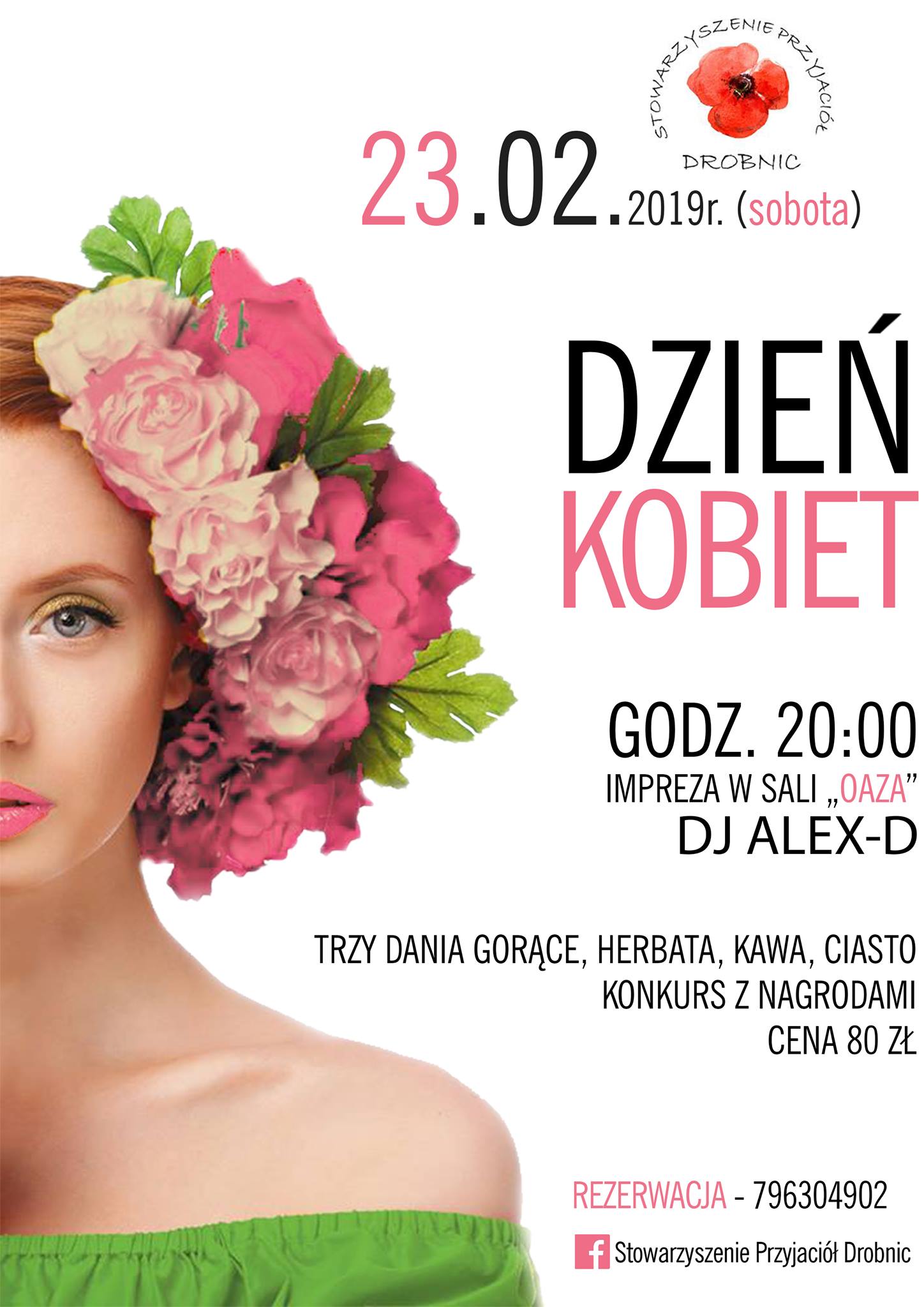 Drogie Panie 
 Zapraszamy na Dzień Kobiet
 Gwarantujemy wspaniałą zabawę
 Konkur...