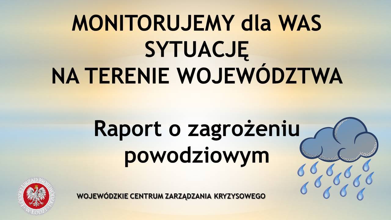 Dziś padało, ale niezbyt intensywnie, przelotnie i lokalnie. Wciąż stan wód w wo...