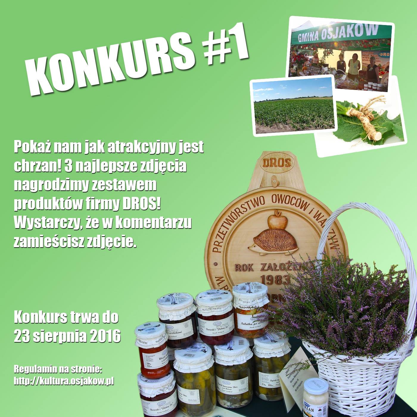 KONKURS #1! Pokaż nam jak atrakcyjny jest chrzan! 3 najlepsze zdjęcia nagrodzimy...