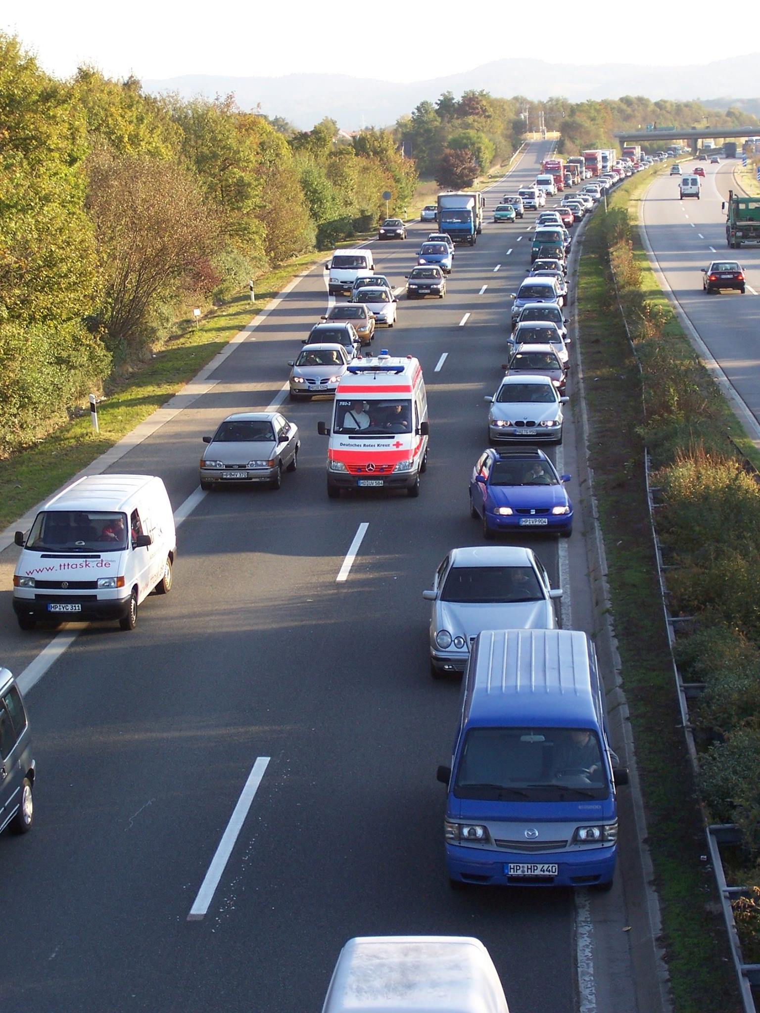 Korytarz ratunkowy 
 Według statystyk ilość wypadków na autostradach jest kilkak...