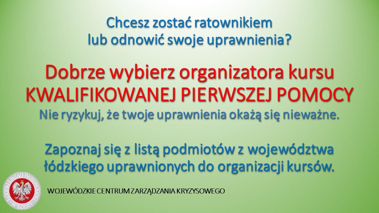 Przeszkolenie z KPP pracowników podległych i nadzorowanych przez siebie służb (P...