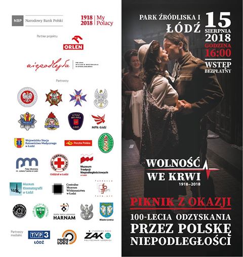 Serdecznie zapraszamy Państwa na Piknik rodzinny „My Polacy 1918-2018” w Łodzi n...