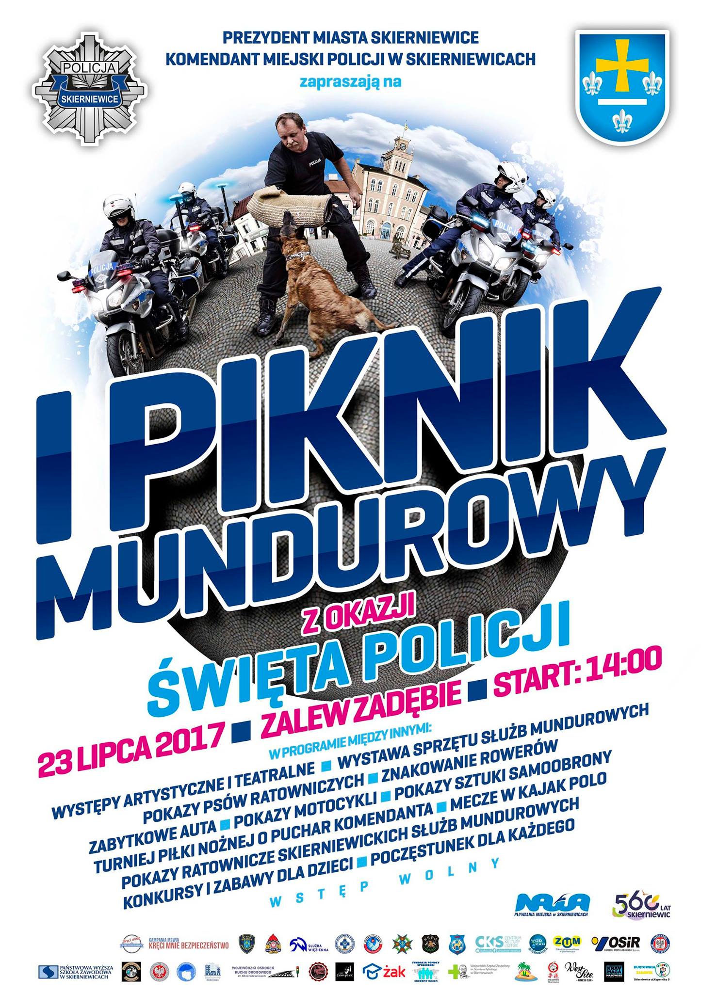 Serdecznie zapraszamy na I Piknik Mundurowy z okazji Święta Policji w dniu 23 li...