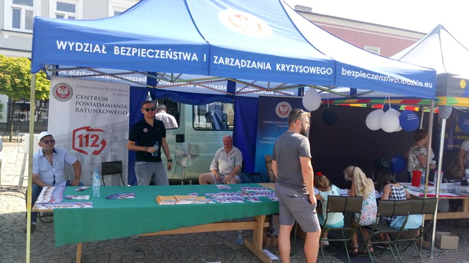 W Skierniewice trwa piknik służb mundurowych, organizowany przez Komendę Miejską...