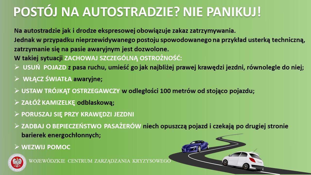 Awaria na autostradzie?
 Sezon letni to okres o zwiększonym natężeniu ruchu na d...