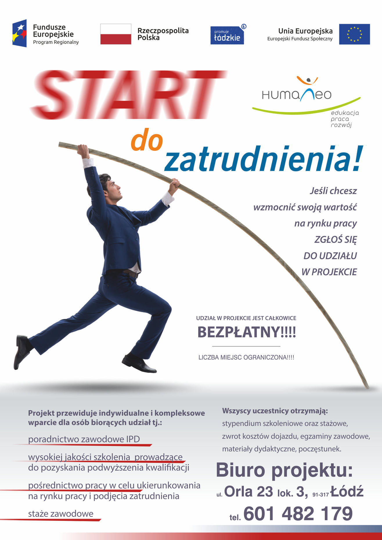 Zapraszamy do udziału w projekcie, szczegółowe informacje dostępne w Gminnym Ośr...