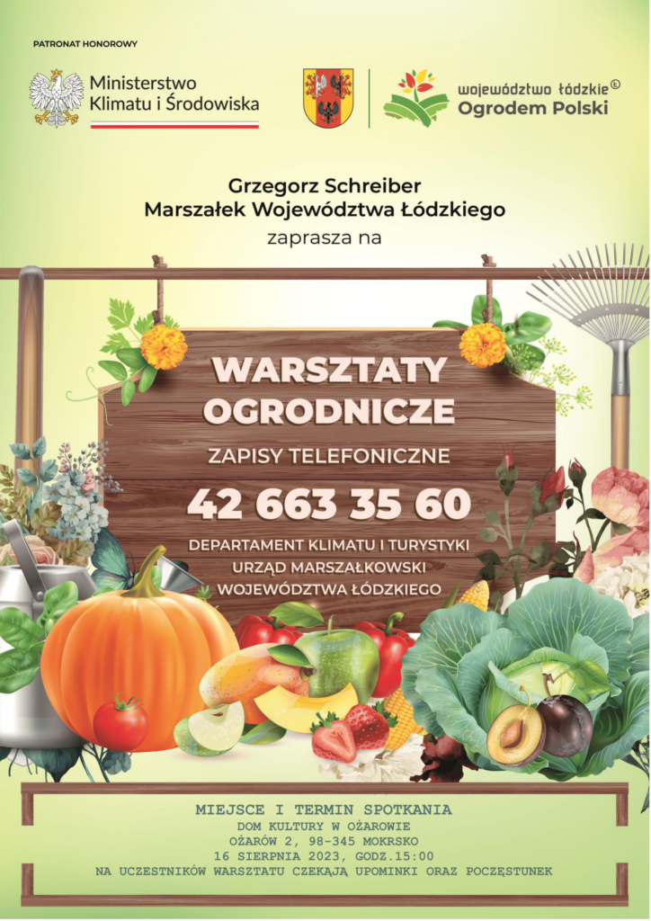 Warsztaty Ogrodnicze Plakat A4 do wydrukowania POWIAT WIELUNSKI 1 724x1024 - Warsztaty ogrodnicze