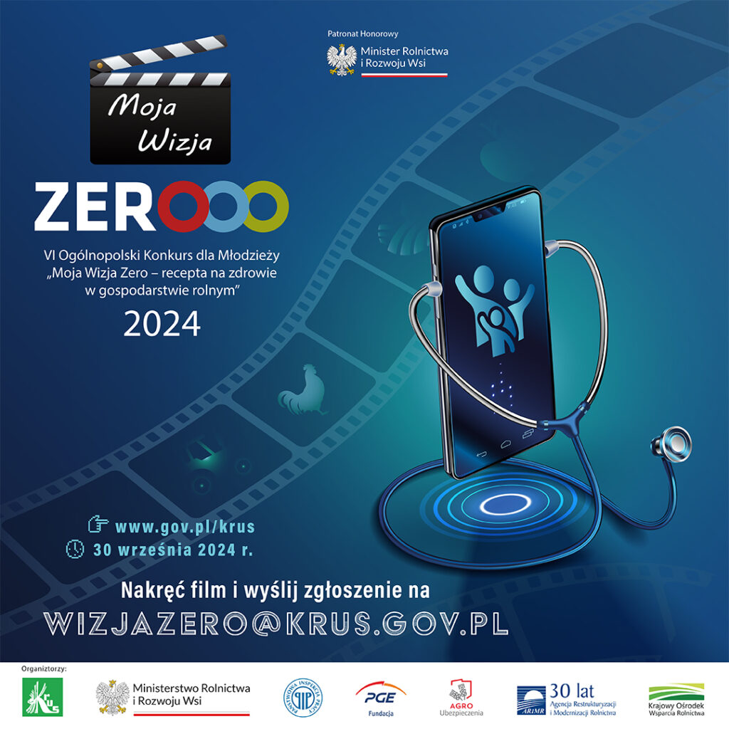 wizje zero 24 1024x1024 - Zgłoś do 30 września udział w konkursie filmowym KRUS i zdobądź nagrody o wartości ponad 16 000zł