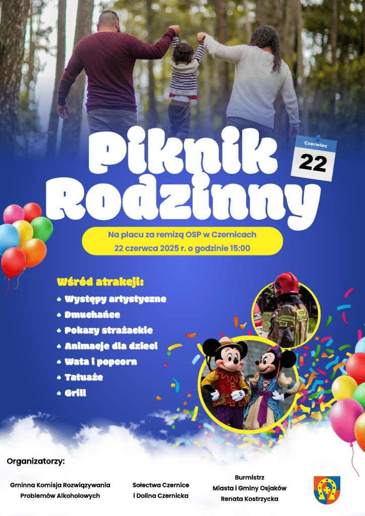 Piknik rodzinny 724x1024 - Zapraszamy do udziału w Pikniku Rodzinnym