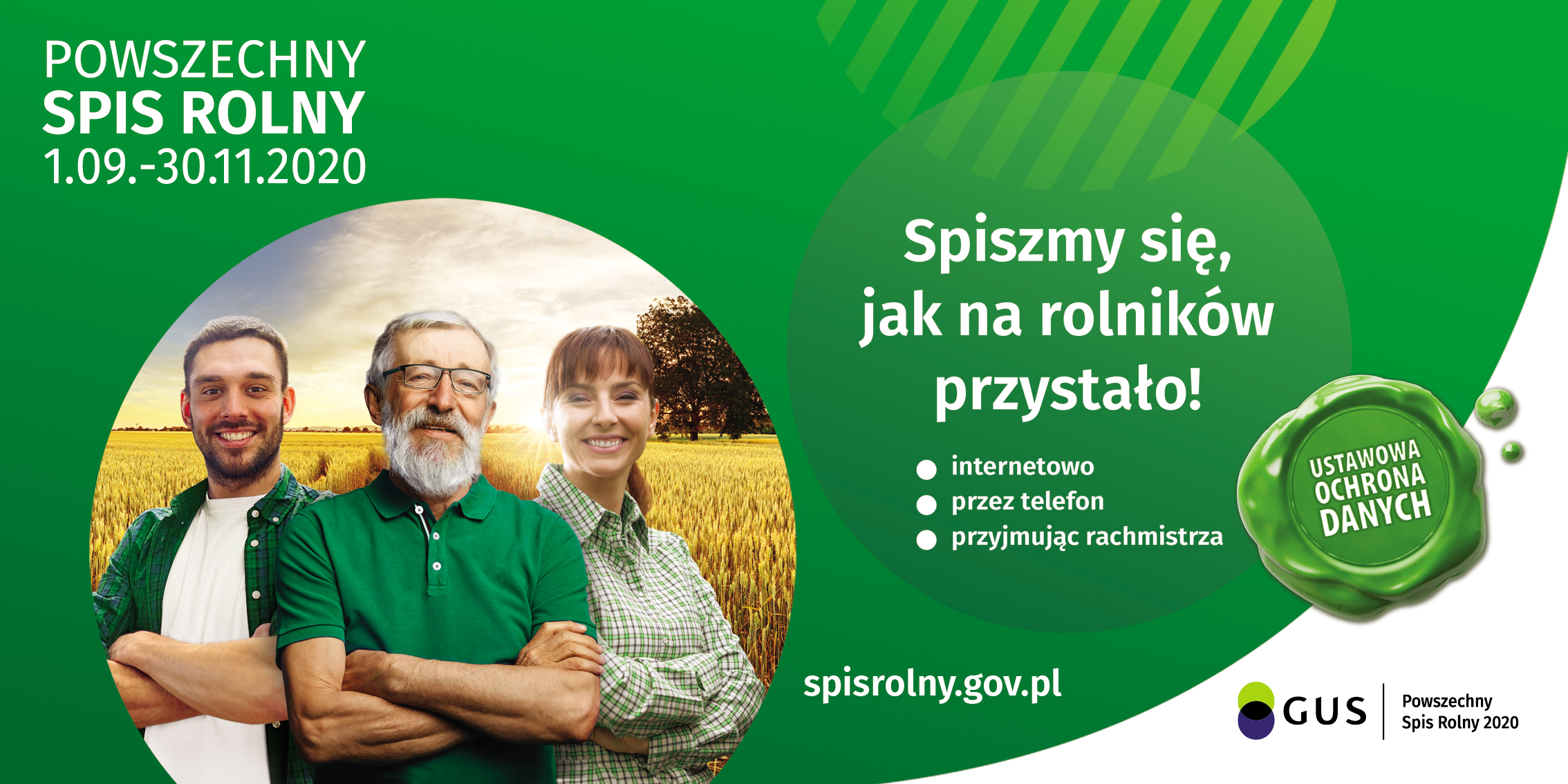 baner 6x3 all - Gmina Osjaków: Powszechny Spis Rolny 2020